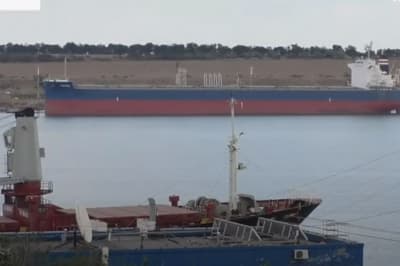 Судно "Патра" на кораблі в Одесі