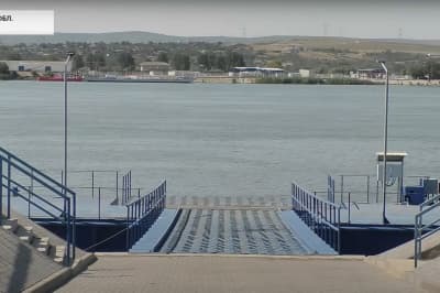 Поромна переправа "Орлівка-Ісакча"