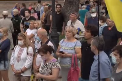 Митинг против сепаратизма в Днепре