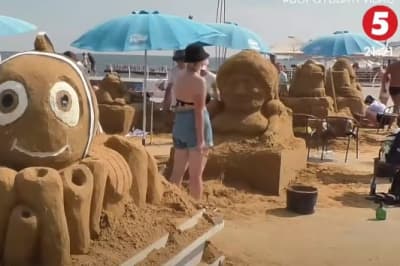 Піщані скульптури
