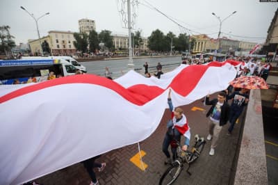 Протесты в Минске