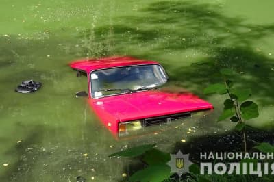 авто в реке