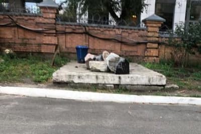 Розвитий пам'ятник загиблим "альфівцям"
