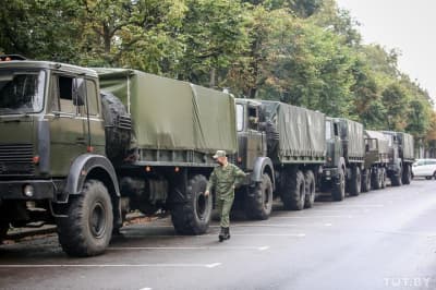 Силовики в Минске