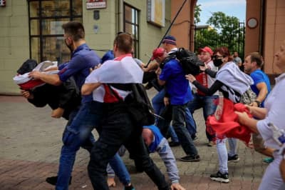 Протесты в Беларуси 