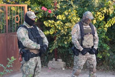 Обыски у крымских татар