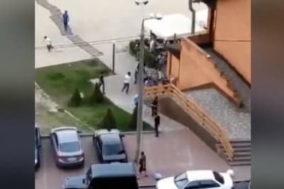 Фрагмент відео зі стріляниною