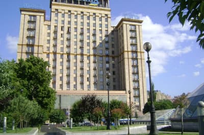 Будинок Гінзбурга, Київ / Готель "Україна"