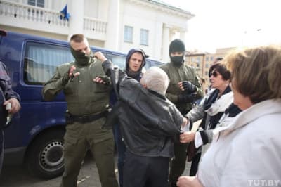 задержание в Минске 