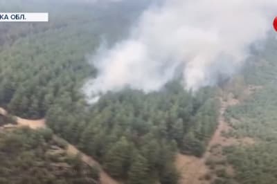 Пожежа на Луганщині