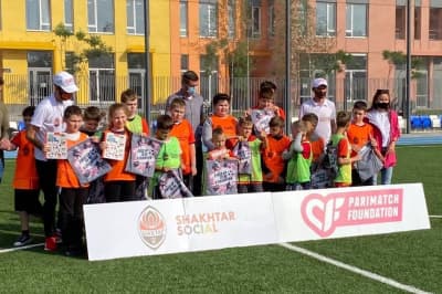 Parimatch і Shakhtar Social, тренування