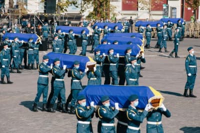 Прощання з загиблими
