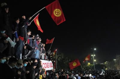 Киргизстан протести