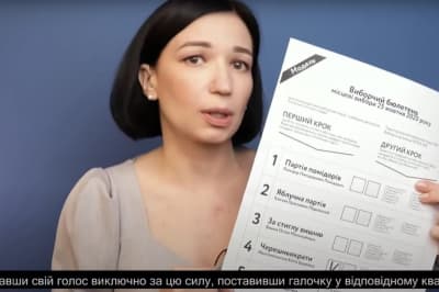 Избирательный бюллетень, Айвазовская