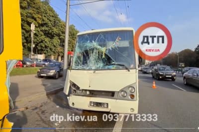 Тройное ДТП в Киеве