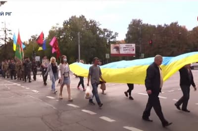 Шествие в Кривом Роге