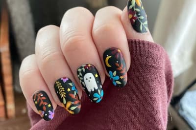 Манікюр на Геловін