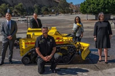 Пожарные из США