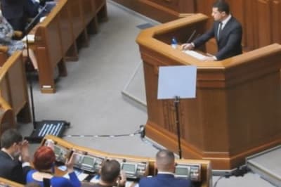 Владимир Зеленский в Раде