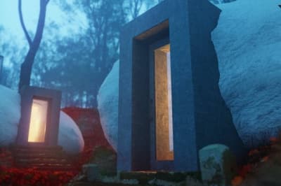 Отель в камнях