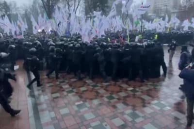 Столкновения под Верховной Радой