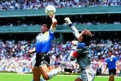 Дієго Марадона, "Рука Бога"