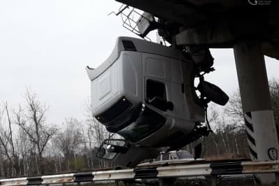 ДТП с фурой в Донецкой области