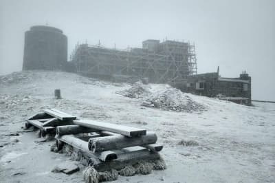 Карпаты засыпало снегом