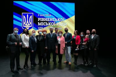 "ЕС" на заседании Ровенского горсовета