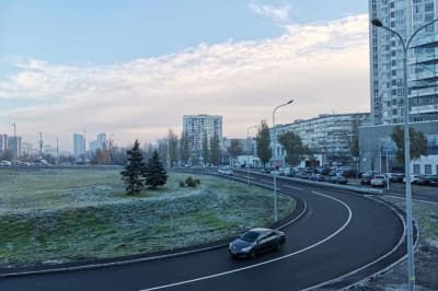 Обновленная развязка в Киеве