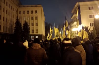 Акция на Банковой