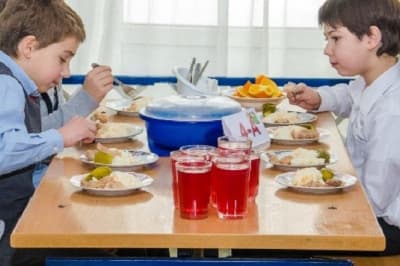 Школьная столовая