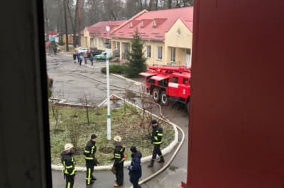 Пожежа у психоневродиспансері