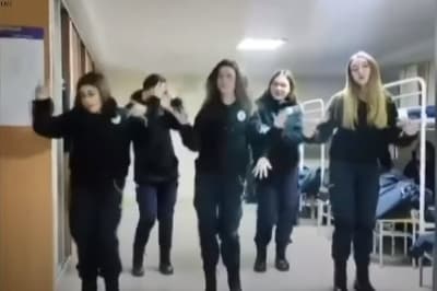 Видео студенток