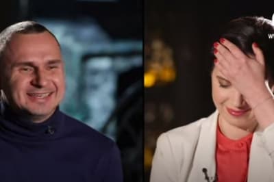Олег Сенцов и Янина Соколова