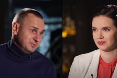Олег Сенцов и Янина Соколова