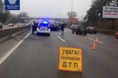 ДТП на трассе Киев-Одесса 