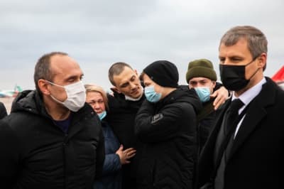 Освобожденные моряки