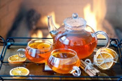 Чай с апельсином