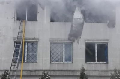 Пожар в доме престарелых