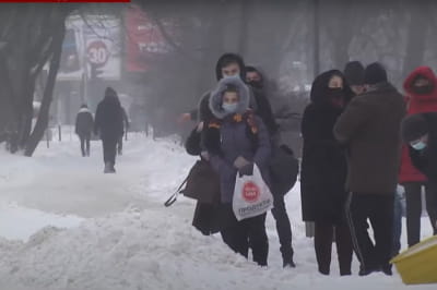 Заснежило Львов