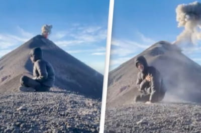 Извержение вулкана