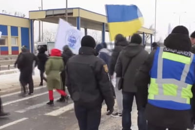 Перекрытие трассы