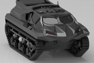 військовий електромобіль STORM