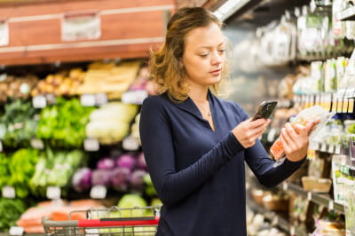 Сканирование продуктов