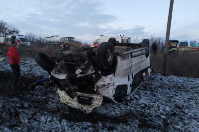 Аварія на Харківщині