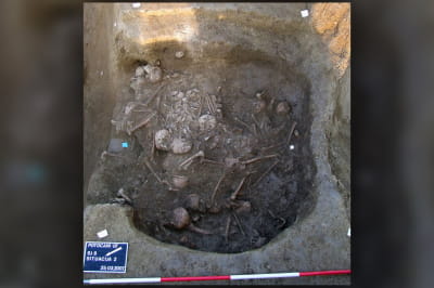 Массовая могила в селе Поточаны