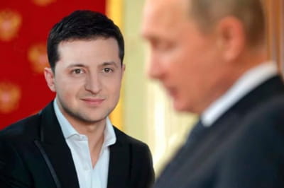 Зеленский и Путин