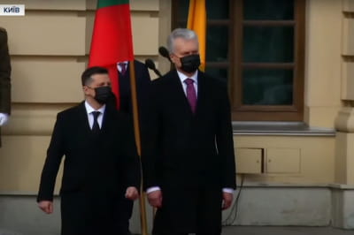 Зеленський і Ґітанас Науседа