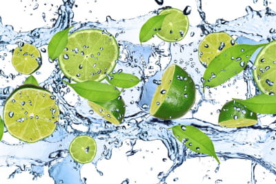 Вода, лайм
